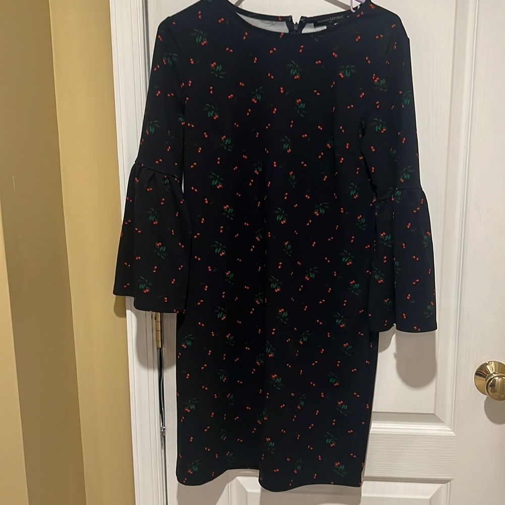 Banana republic, cherry print dress